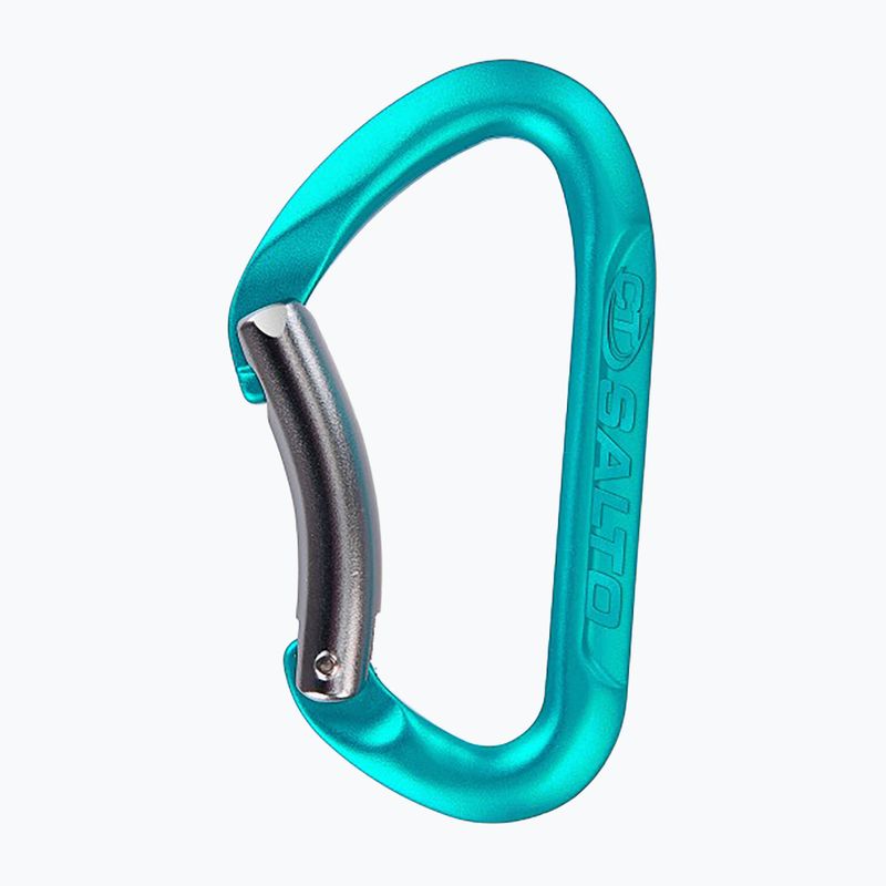 Lezecká karabína Climbing Technology Salto B electricblue/titanium