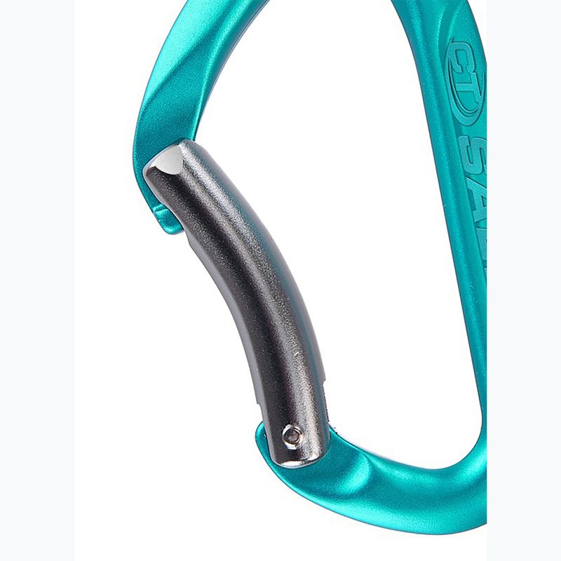 Lezecká karabína Climbing Technology Salto B electricblue/titanium 2