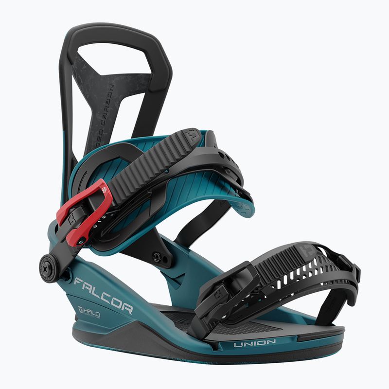 Pánske snowboardové viazanie Union Falcor teal