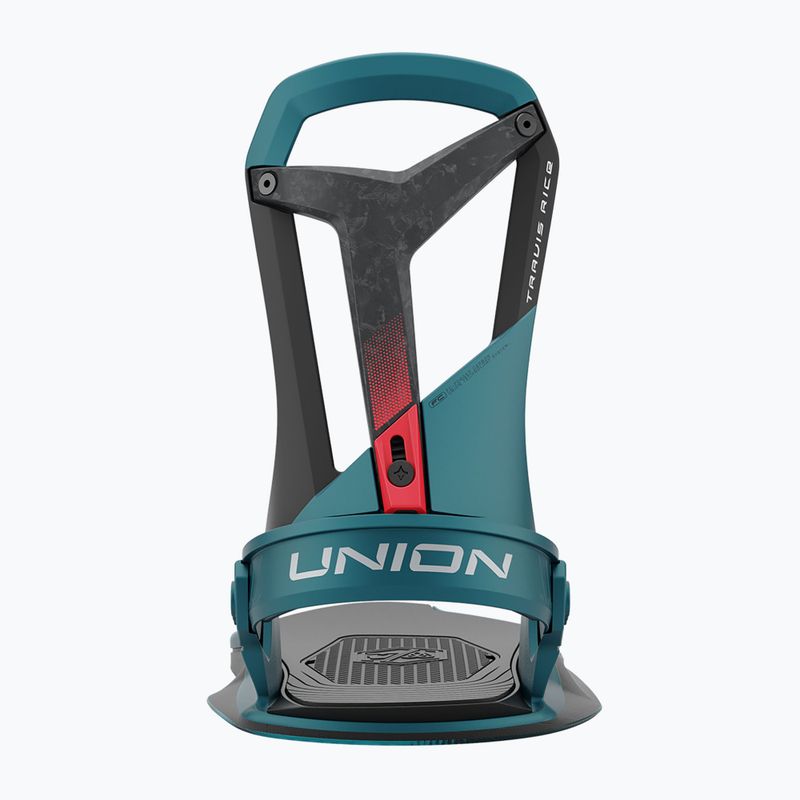 Pánske snowboardové viazanie Union Falcor teal 2