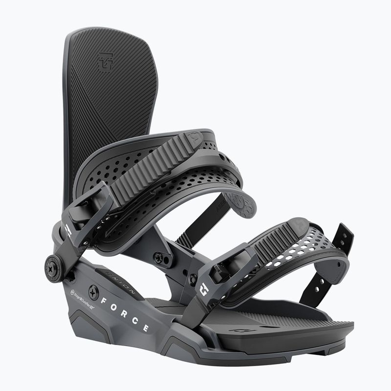 Pánske snowboardové viazanie Union Force (Team HB) gunmetal