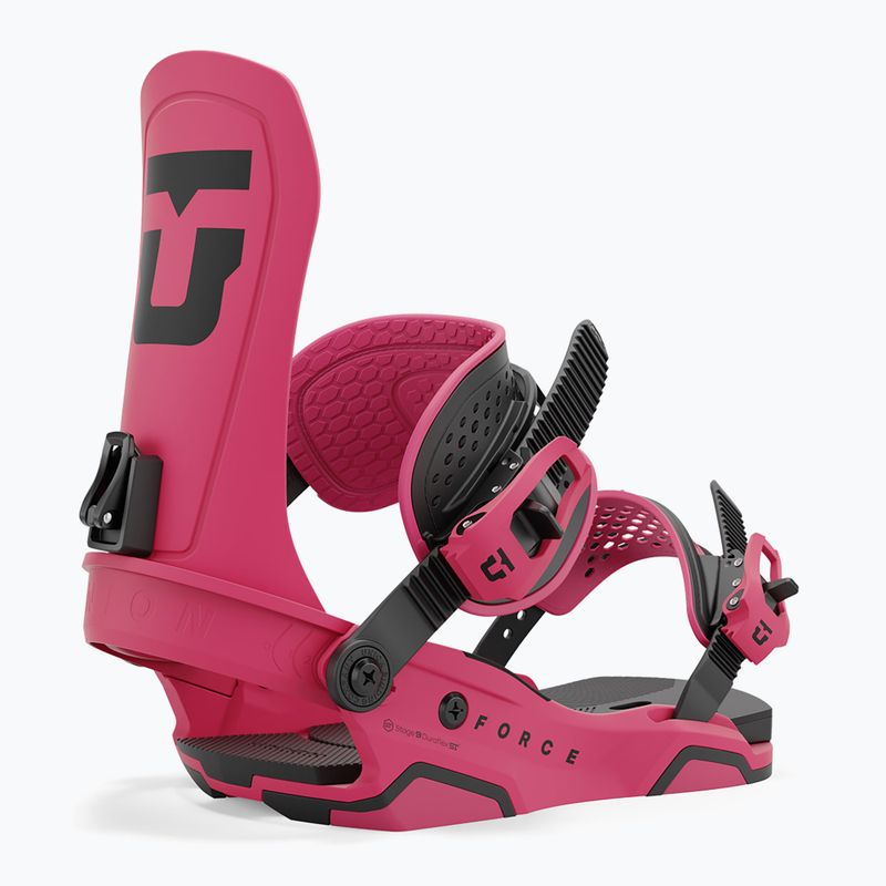 Pánske snowboardové viazanie Union Force (Team HB) magenta 4