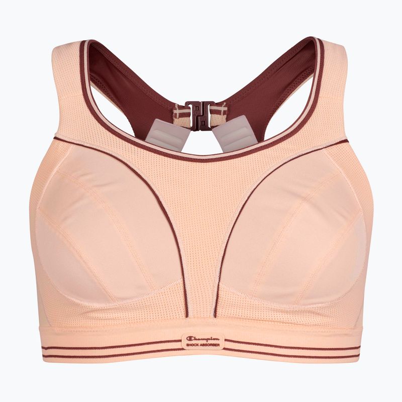 Tréningová podprsenka Shock Absorber Ultimate Run Bra pink glow 4