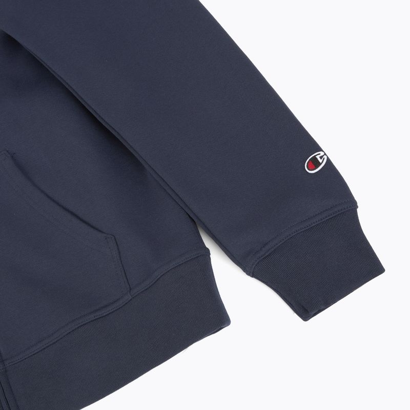 Pánska mikina Champion 22025 Sweatshirt Hoodie FZ navy 4