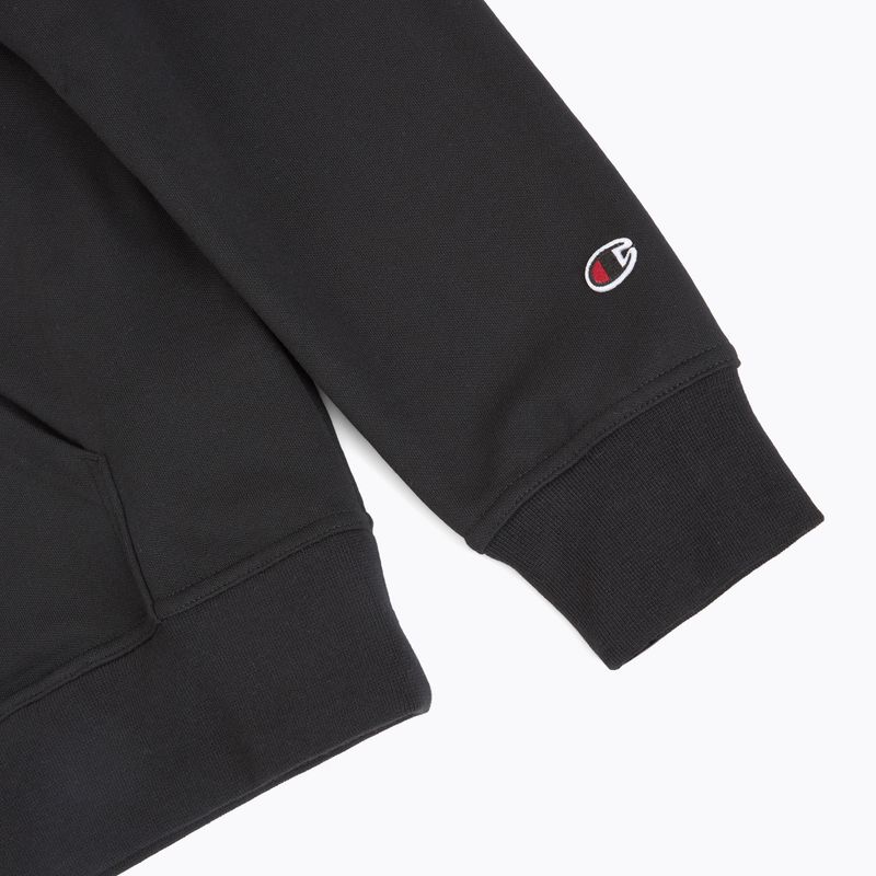 Pánska mikina Champion 22025 Sweatshirt Hoodie FZ black 4