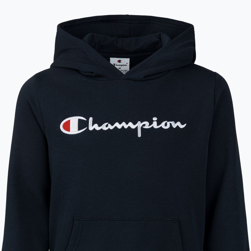 Detská mikina Champion 306874 Sweatshirt Hooded navy 4