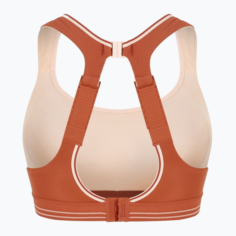 Fitness podprsenka Shock Absorber Ultimate Run Bra heated copper 2