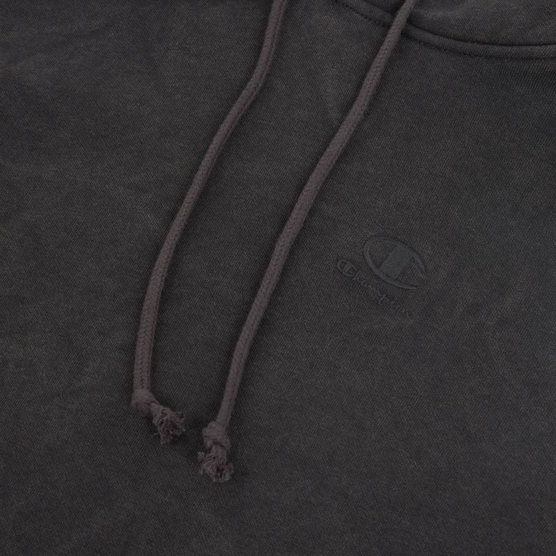 Pánska mikina Champion 221571 Sweatshirt Hooded black 3