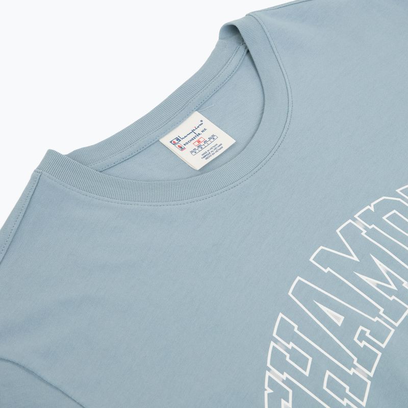 Pánske tričko Champion 221604 Crewneck baby blue 3