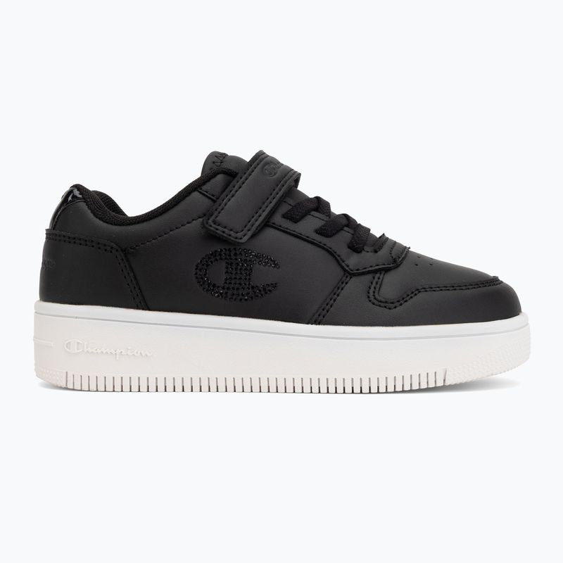 Detská obuv Champion RD18 Platform Glitter G PS Low Cut nubuck/anthracite 2