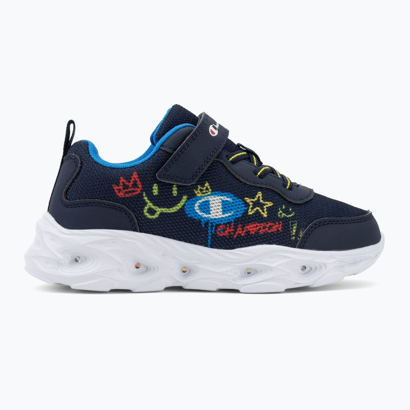 Detské topánky Champion Funfair Print B PS Low Cut new navy/bright atomic teal 2