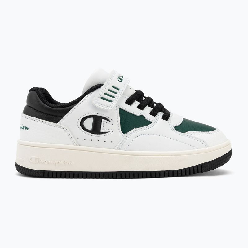 Detské topánky Champion RD25 Low B PS Low Cut white/highlighter greenblack 2