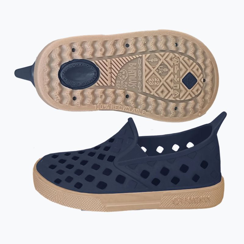 Detské topánky BOATILUS Easy Veg navy/beige