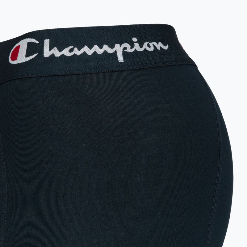 Boxerky Champion U20002 4 black/logo pairs 4