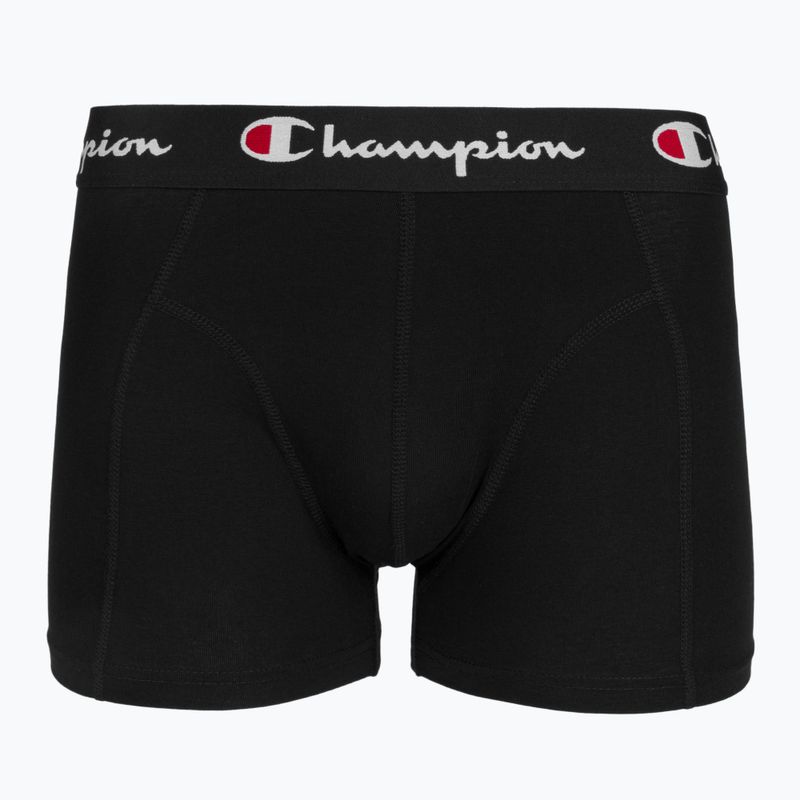 Boxerky Champion U20002 4 black/logo pairs 5
