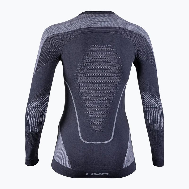 Dámska termoakčná mikina UYN Evolutyon UW Shirt charcoal/white/light green 2