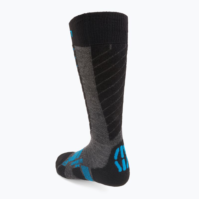 Skarpety narciarskie męskie UYN Ski Comfort Fit szare S100043 2