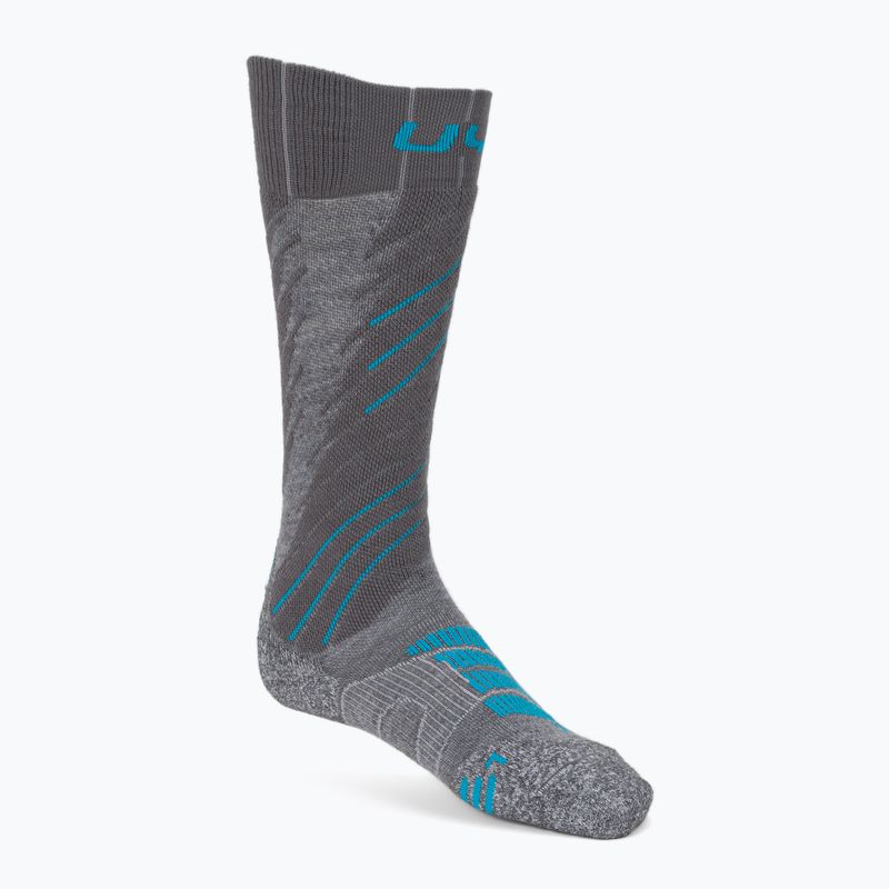 Skarpety UYN Ski Comfort Fit  szaro-niebieskie S100044