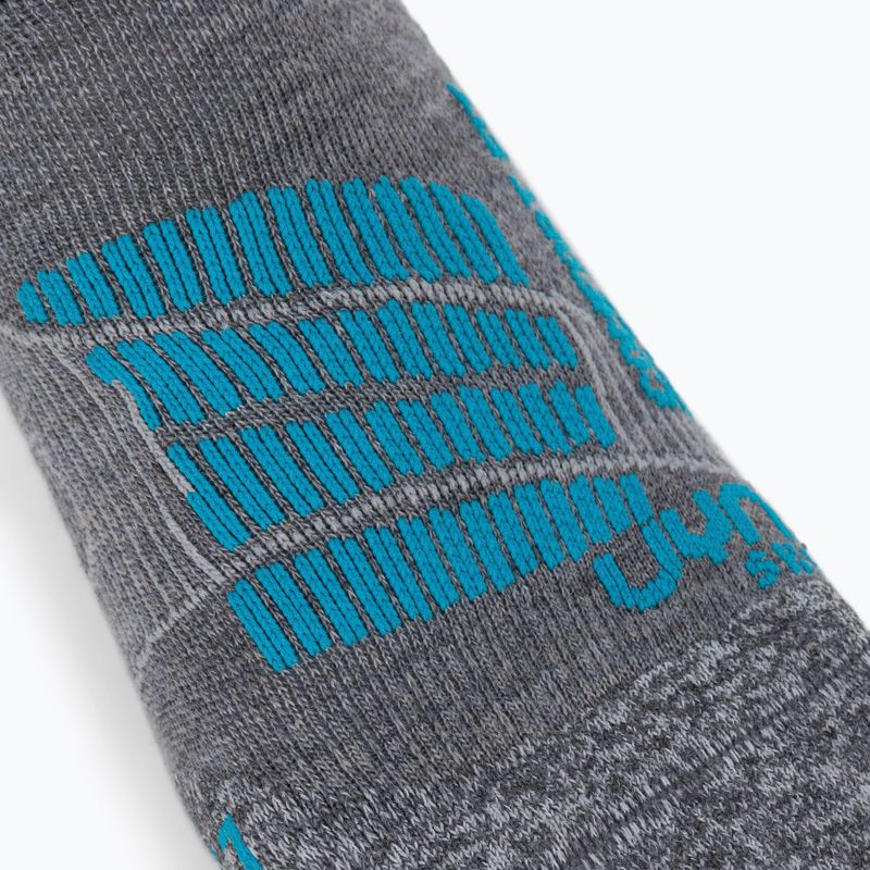 Skarpety UYN Ski Comfort Fit  szaro-niebieskie S100044 3