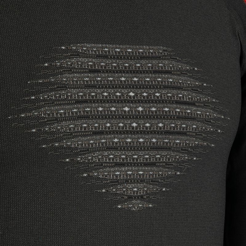 Pánska termoaktívna mikina UYN Evolutyon Comfort UW Shirt charcoal/white/red 3