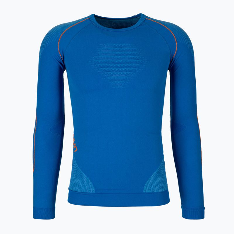 Pánska termoakčná mikina UYN Evolutyon UW Shirt blue/blue/orange shiny