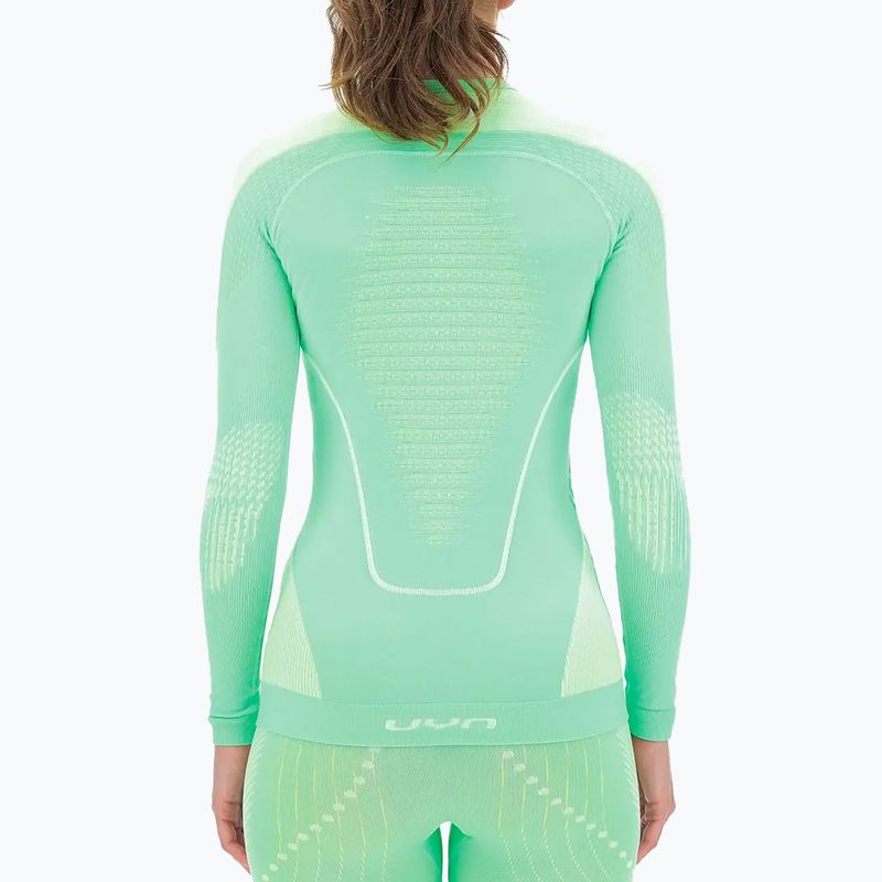 Dámska termoakčná mikina UYN Evolutyon UW Shirt light green/white/white 3