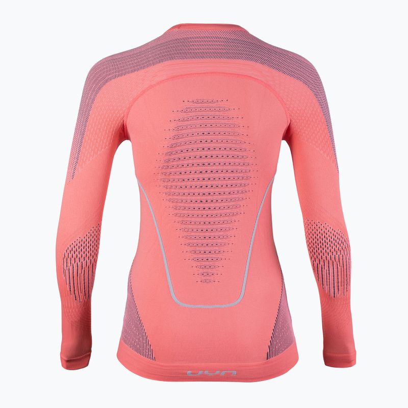 Dámska termoakčná mikina UYN Evolutyon UW Shirt strawberry/ pink/ turquoise 2