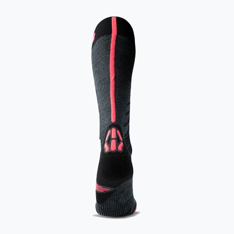 Pánske lyžiarske ponožky UYN Ski One Comfort Fit black/pink 4