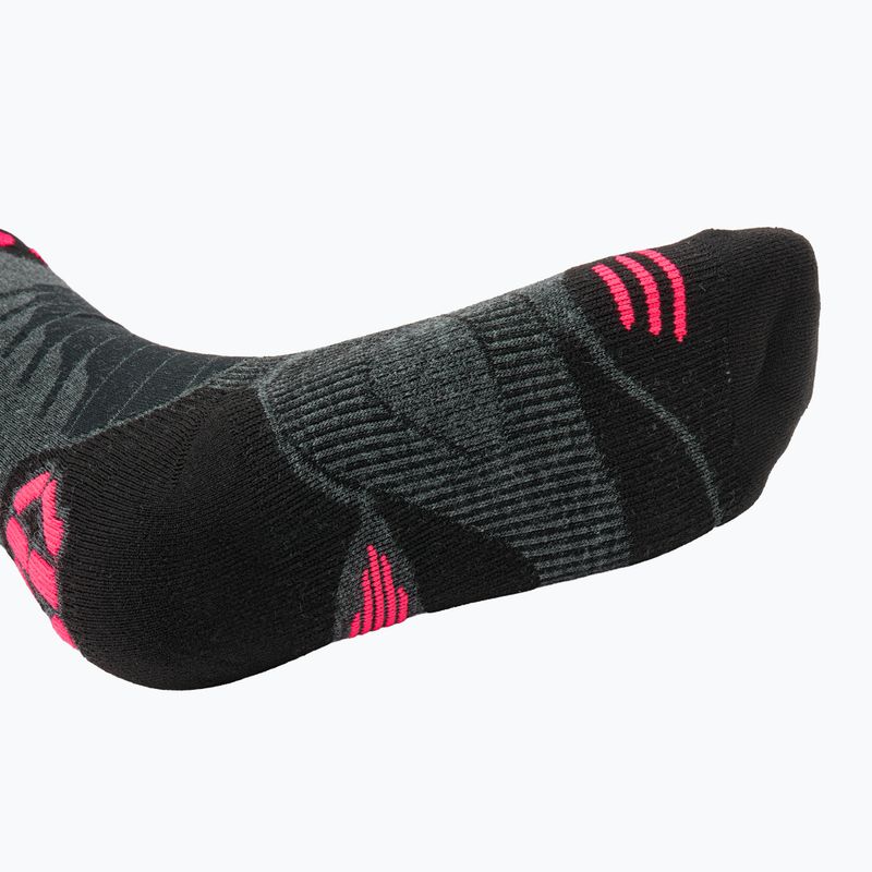 Pánske lyžiarske ponožky UYN Ski One Comfort Fit black/pink 5