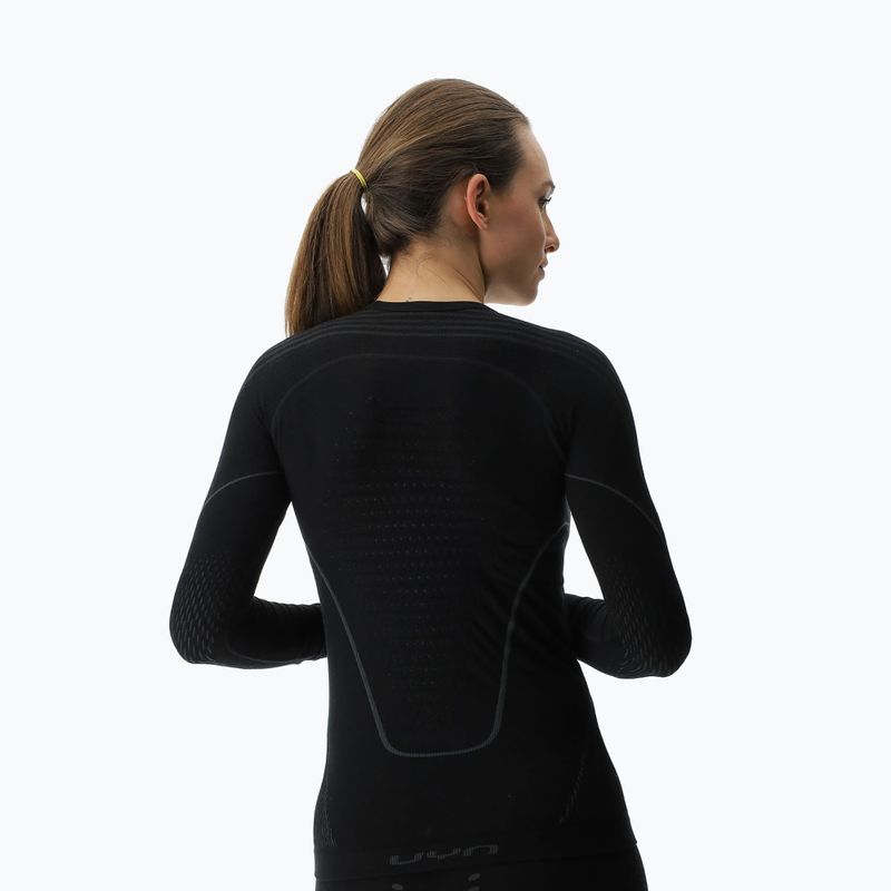 Dámske termo tričko longsleeve UYN Evolutyon Biotech black 3
