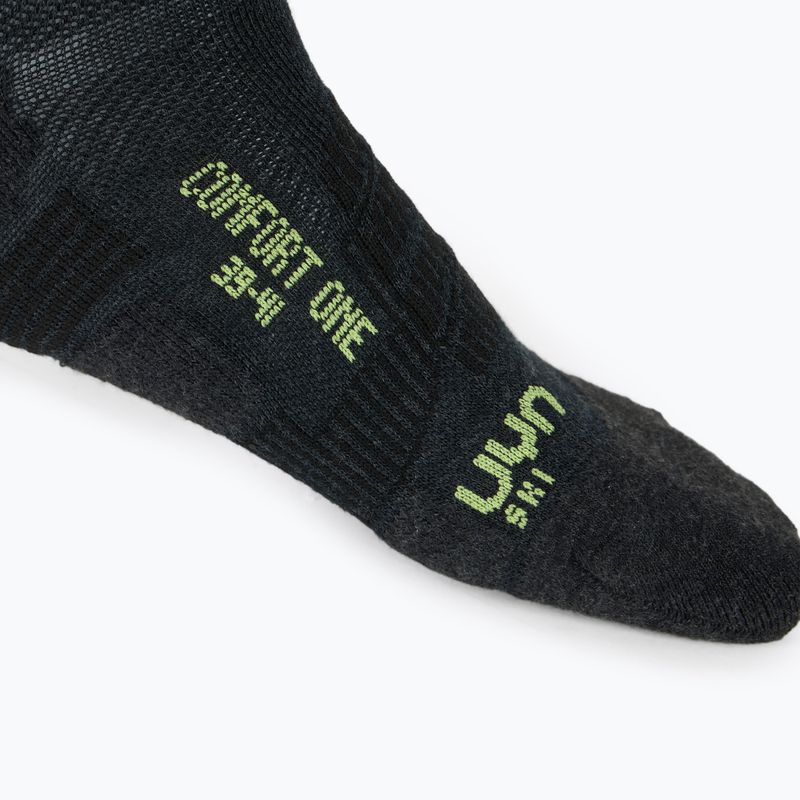 Pánske lyžiarske ponožky UYN Ski One Biotech black/blue 5