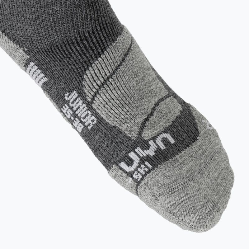 Detské lyžiarske ponožky UYN Junior Ski grey 3