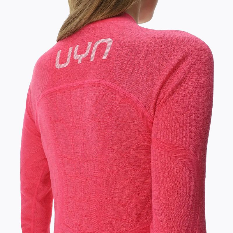 Dámsky termoaktívny longsleeve UYN Elevation Biomorph LS Turtle Neck pink yarrow 6