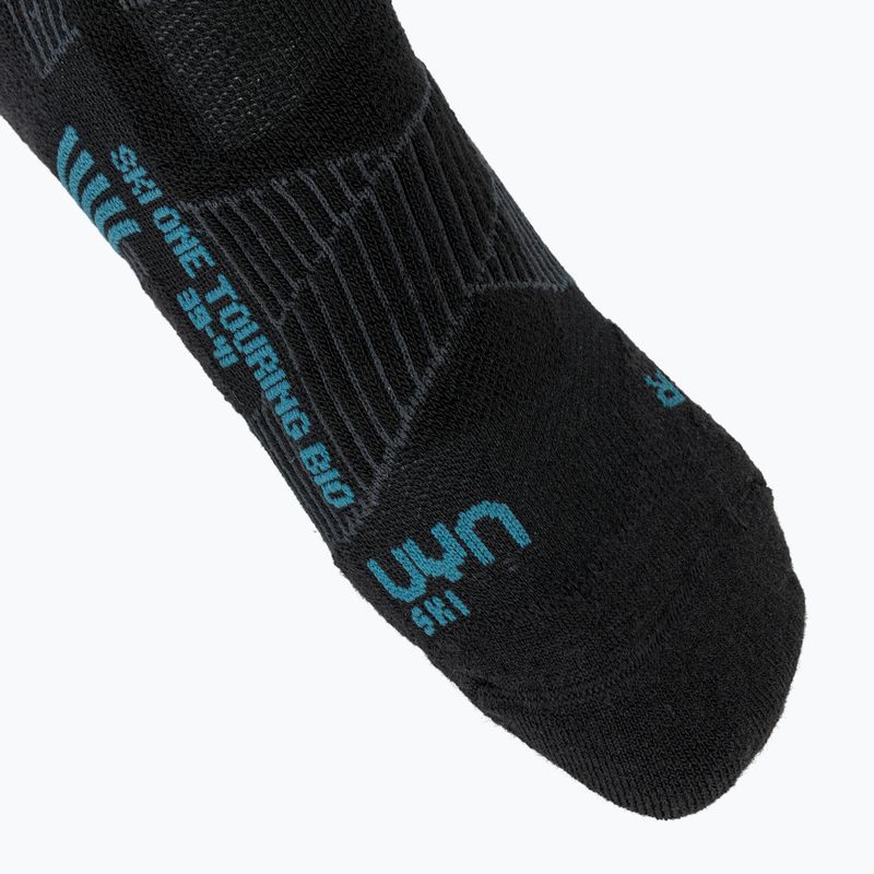 Pánske lyžiarske ponožky UYN Ski Touring One Bio black/blue 3