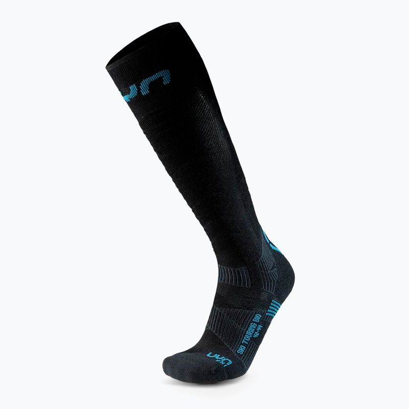 Pánske lyžiarske ponožky UYN Ski Touring One Bio black/blue