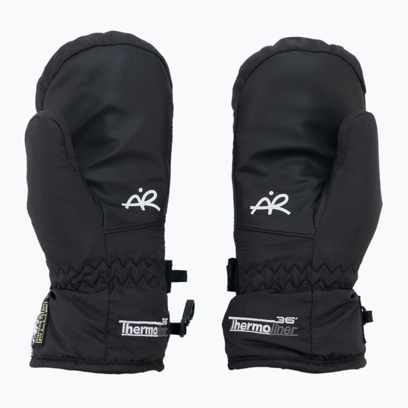 Detské lyžiarske rukavice Level Mitt black 4152JM 2