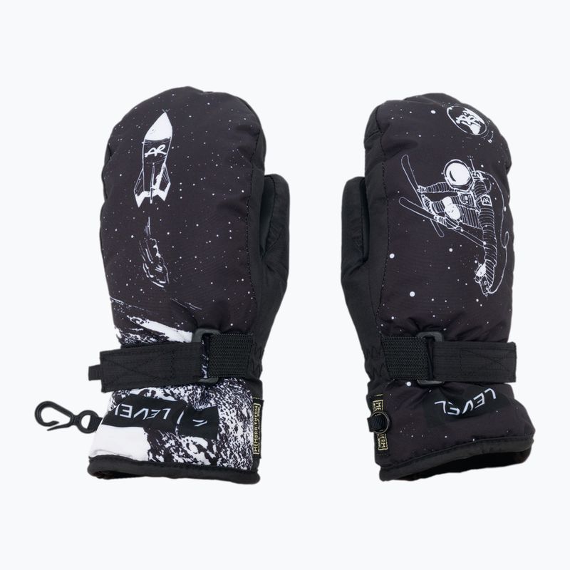 Detské lyžiarske rukavice Level Mitt black 4152JM 3