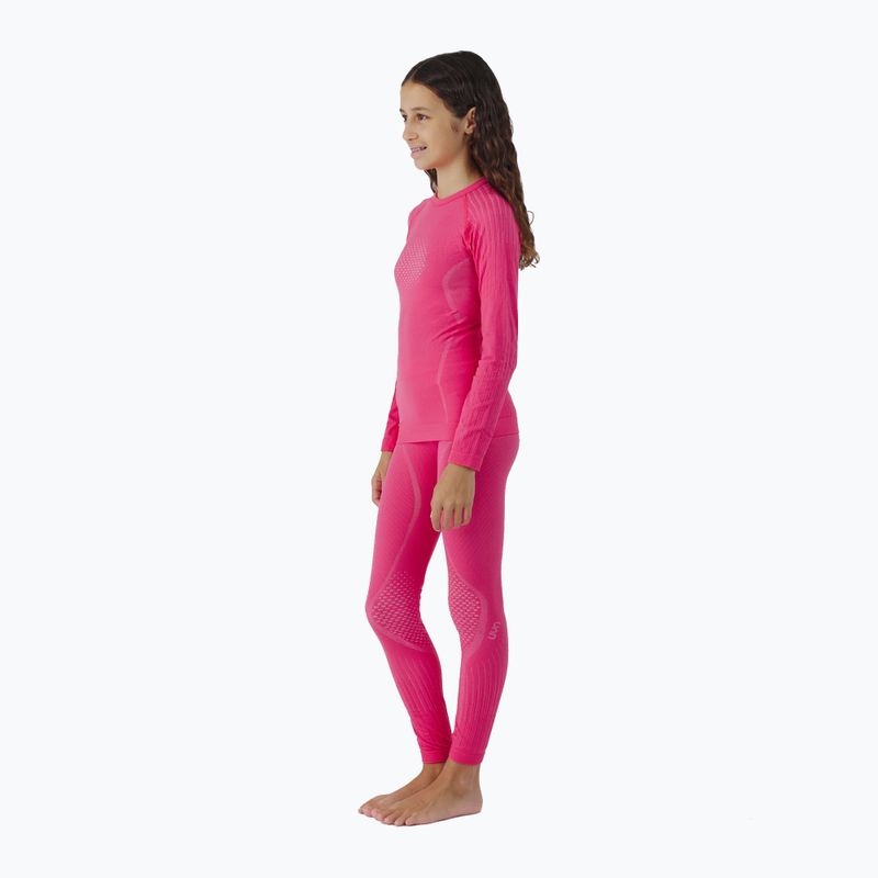 Detský set termo prádla UYN Junior Visyon 2.0 sweet pink 3