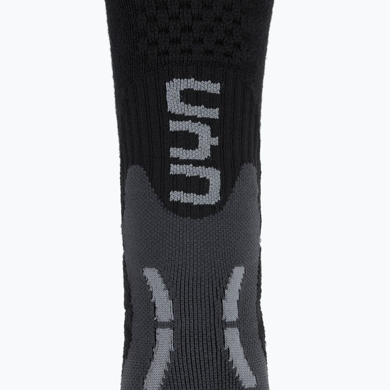 Pánske lyžiarske ponožky UYN Ski One Alpine Merino black/grey 3