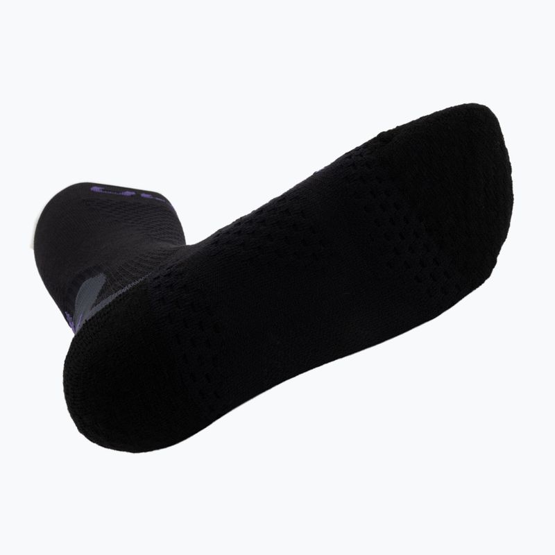 Dámske lyžiarske ponožky UYN Ski One Alpine Merino Socks black/violet 4