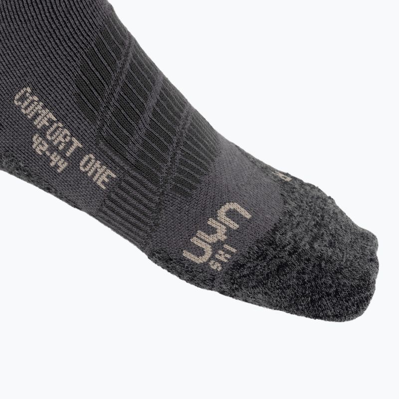 Pánske lyžiarske ponožky UYN Ski One Comfort Fit grey/melange 3