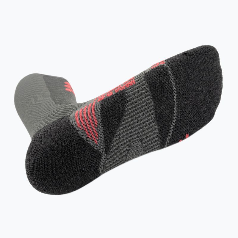 Dámske lyžiarske ponožky UYN Ski Evo Race One grey/pink 4