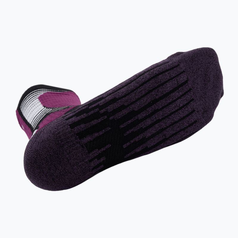 Dámske snowboardové ponožky UYN Ski Snowboard black/purple 4