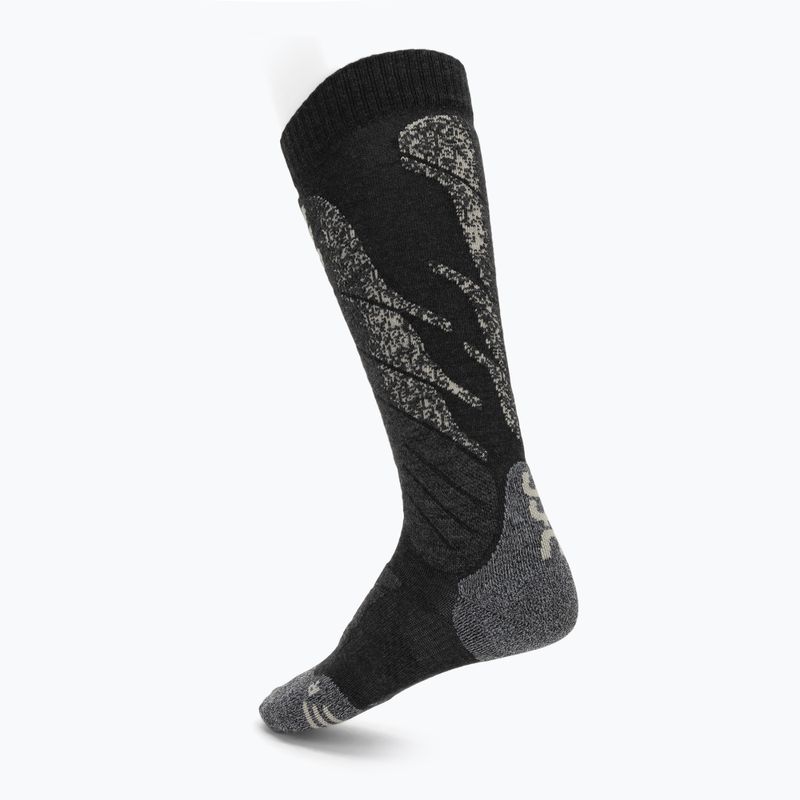 Dámske lyžiarske ponožky UYN Ski All Mountain Socks anthracite/grey 2