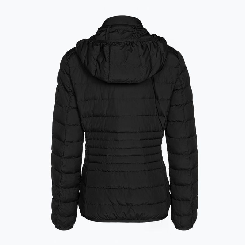 Dámska mikina EA7 Emporio Armani Train Core Lady Eco Down Hoodie black/logo light gold 2