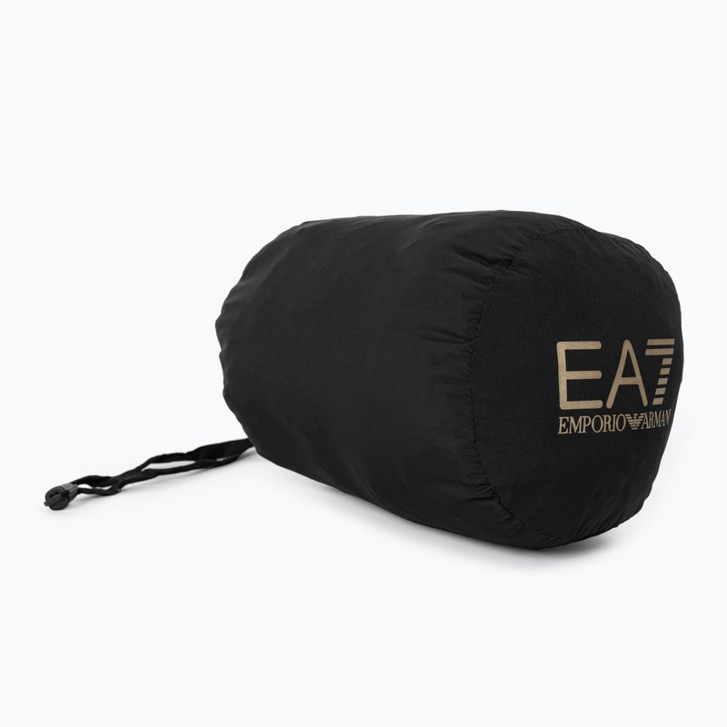 Dámska mikina EA7 Emporio Armani Train Core Lady Eco Down Hoodie black/logo light gold 4