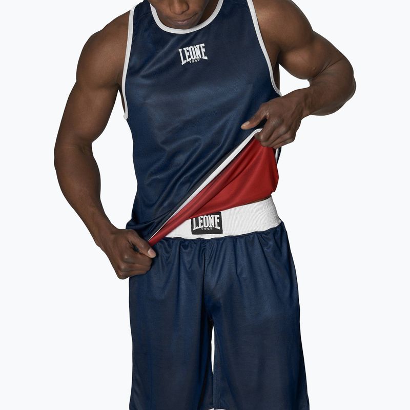 Pánske boxerské tielko Leone Double Face Blue/Red AB214 3