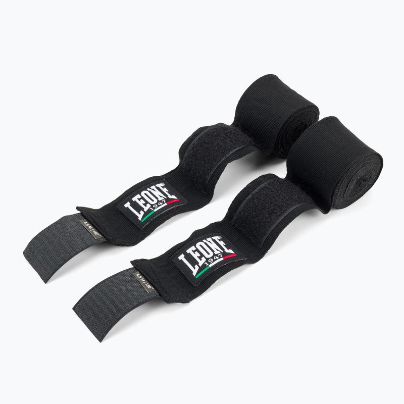 Boxerské bandáže LEONE 1947 Hand Wraps 450 cm čierna 2