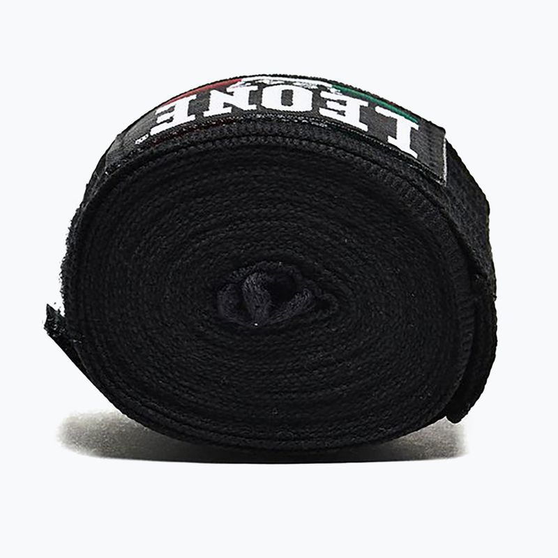 Boxerské bandáže LEONE 1947 Hand Wraps 450 cm čierna 6