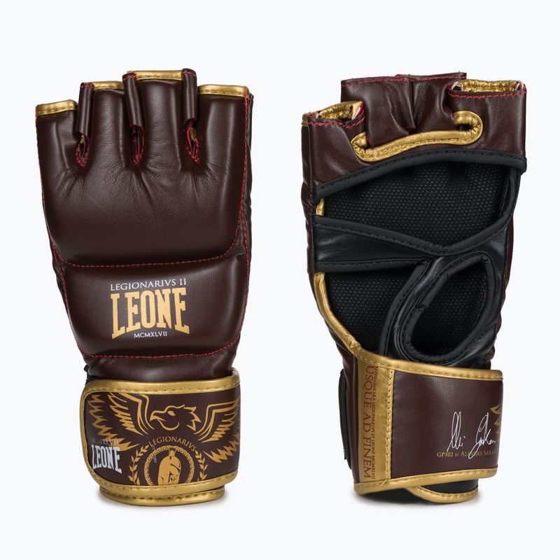Leone 1947 Legionarivs II MMA červené grapplingové rukavice GP102